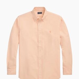 Ralph Lauren Orange Oxford Button Up